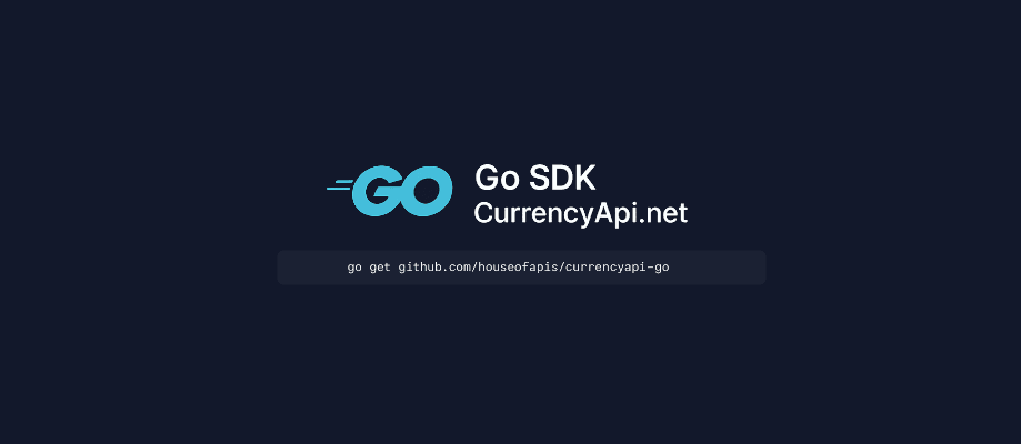 GoLang Currency API SDK for live exchange rates
