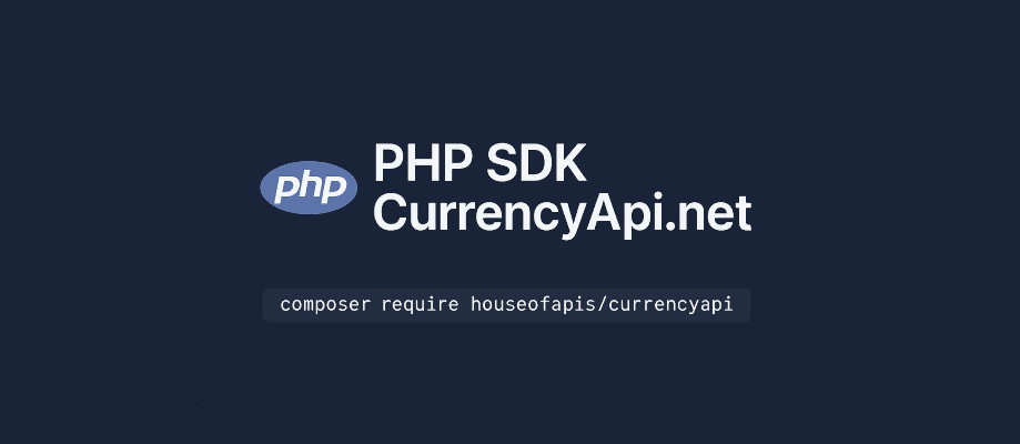 PHP Currency API SDK for live exchange rates